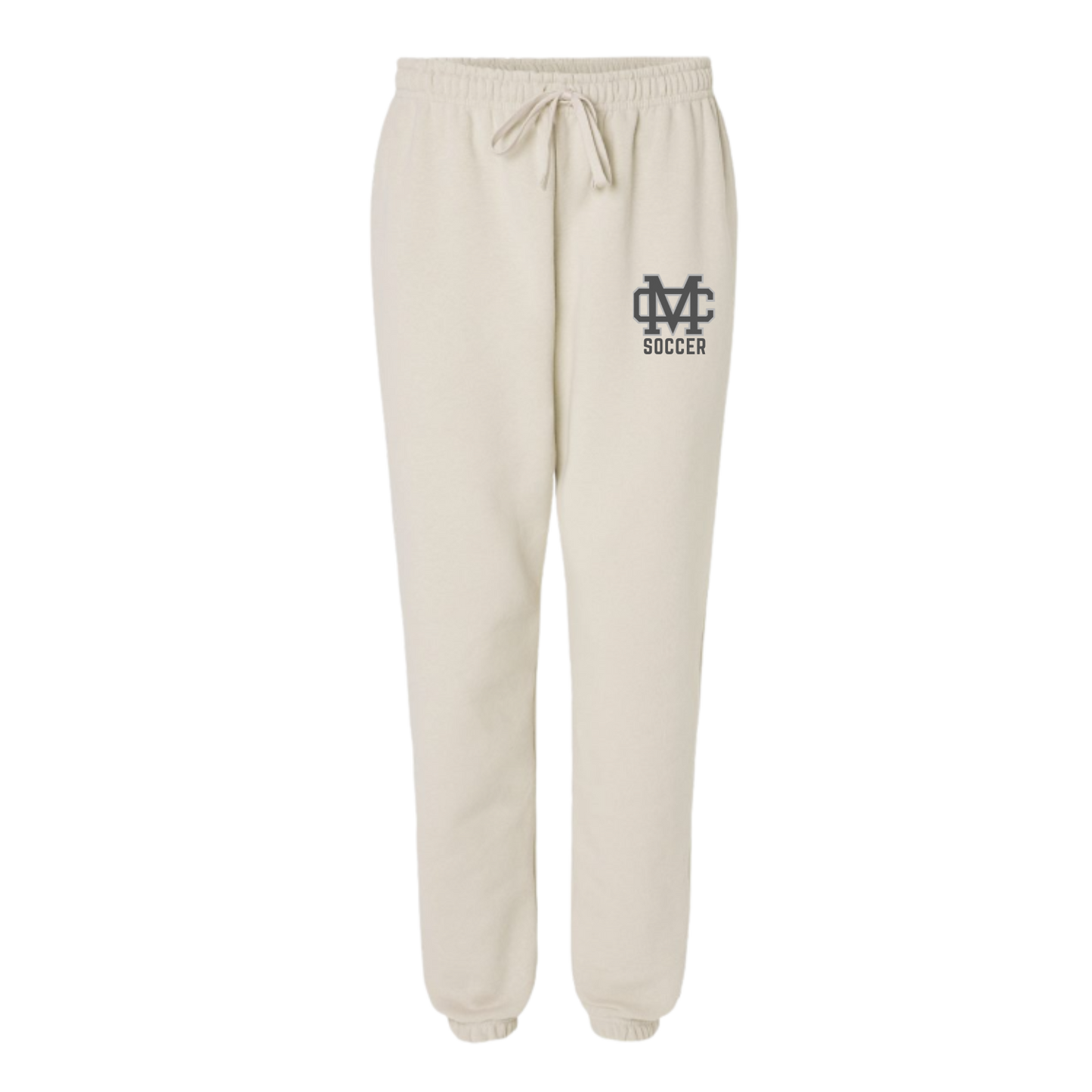 Women Beige Sweatpants - Costa Soccer