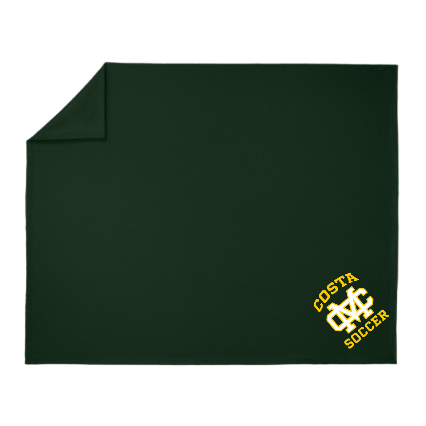 Forest Green Sweatshirt Blanket (60"x50") - Costa Soccer