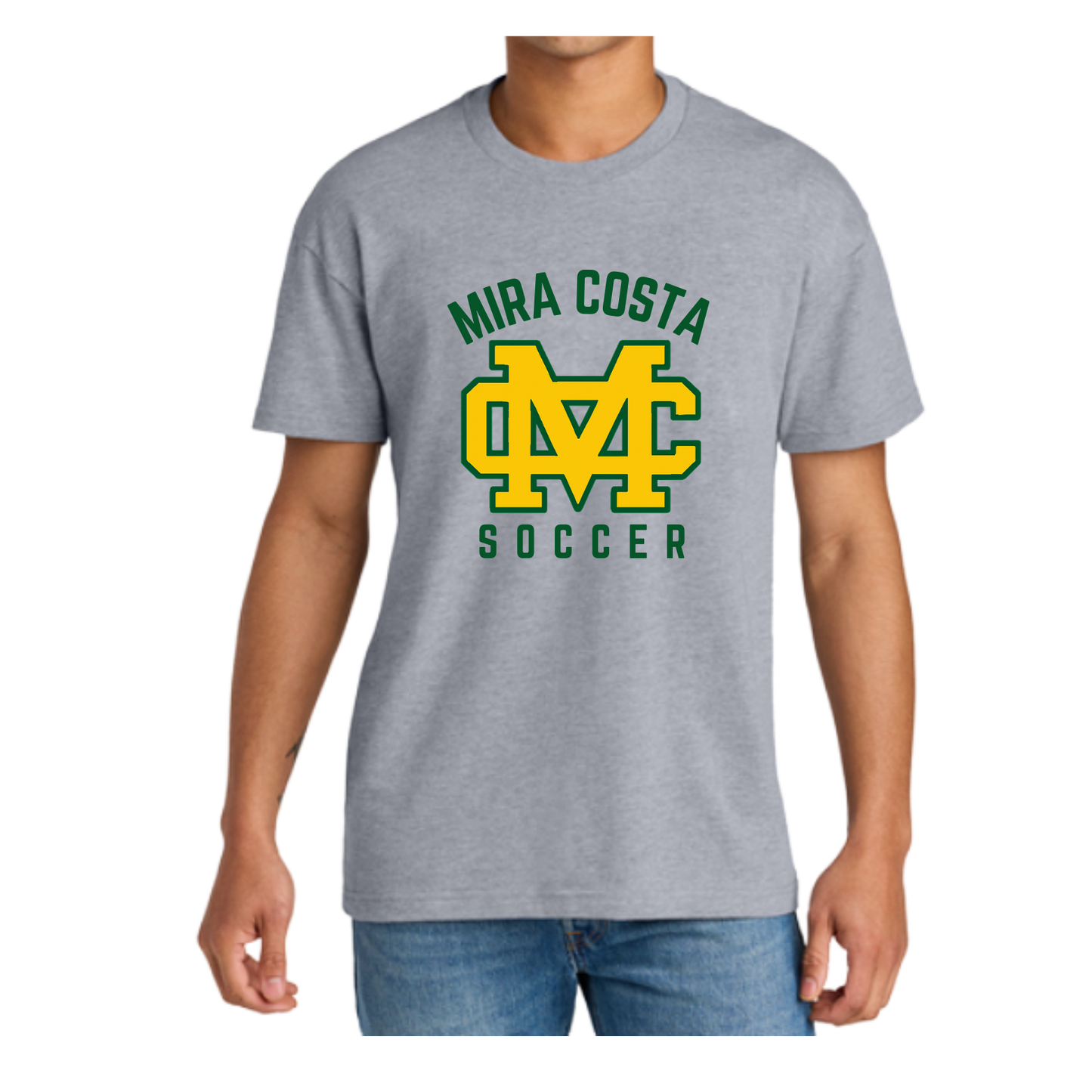Gray T-shirt - Costa Soccer