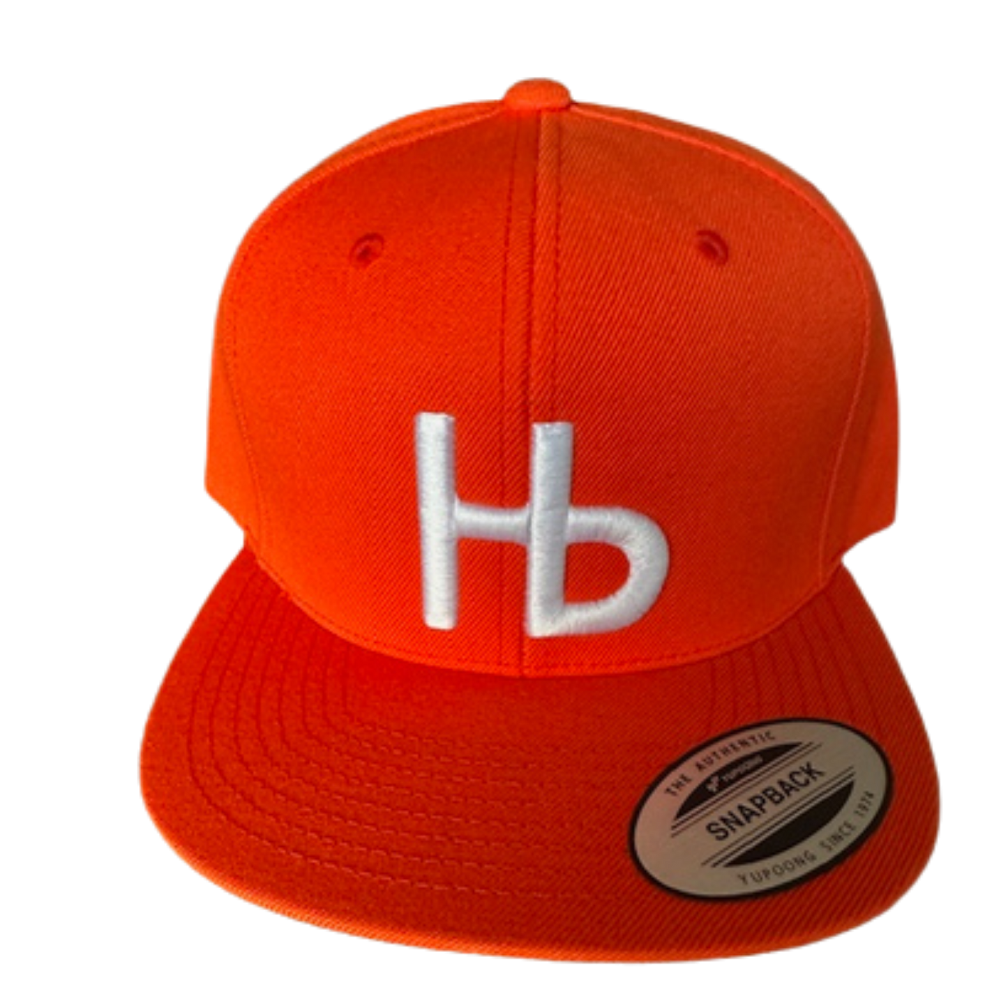 HBLL Embroidered Cap (Orange Cap with White Logo)