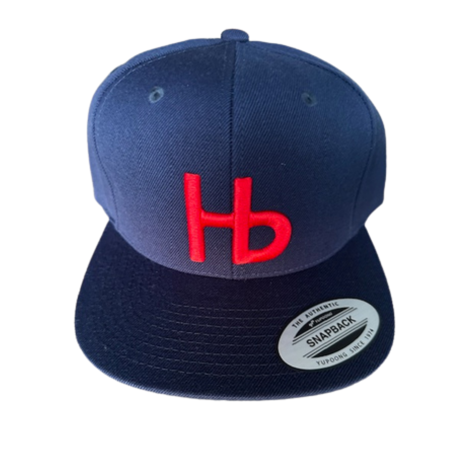 HBLL Embroidered Cap (Navy with Red Logo)