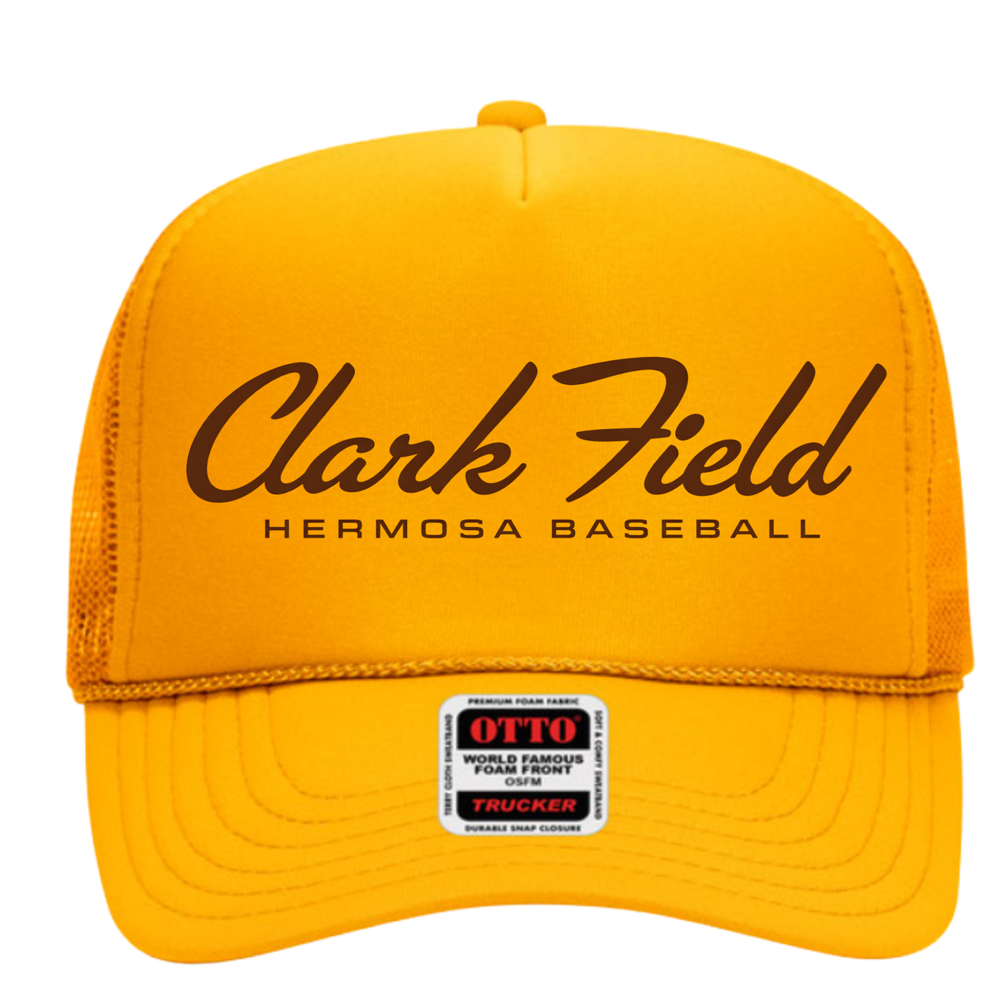 HBLL - Gold Clark Field Trucker Hat