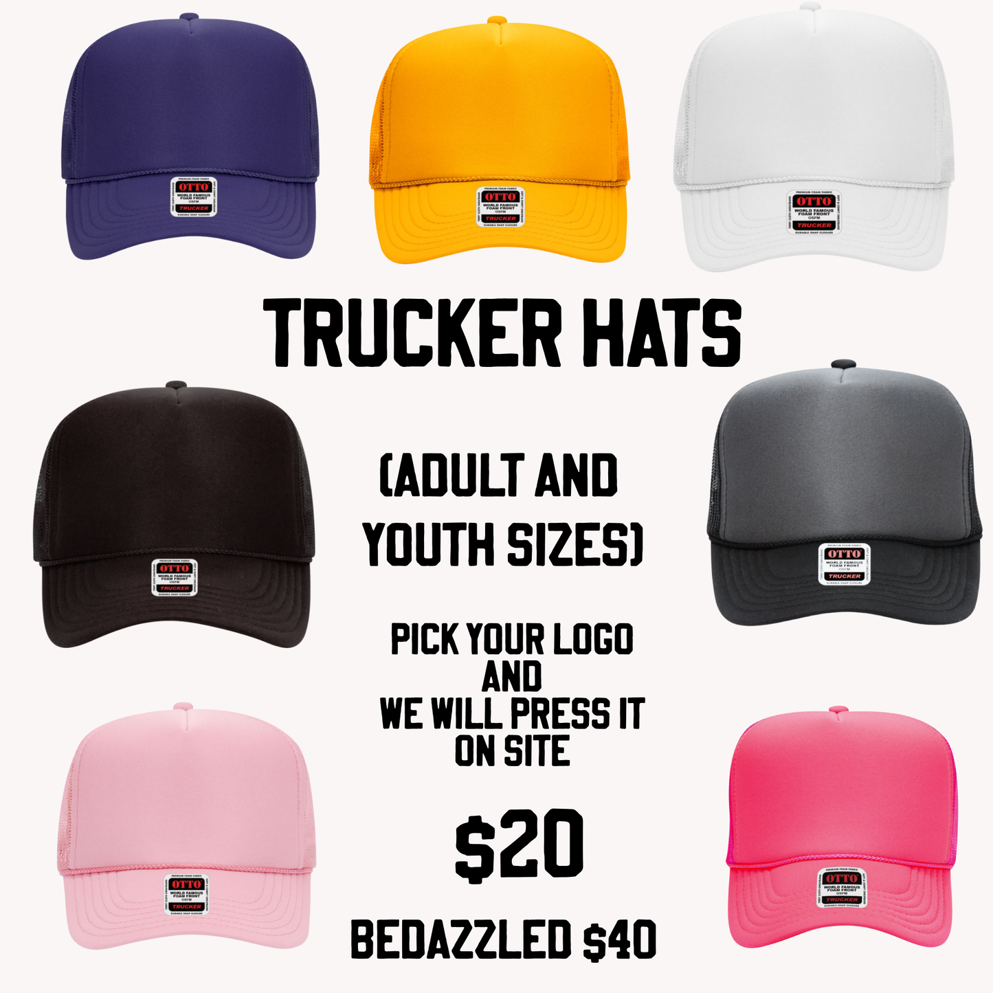 Custom Trucker Hat - JRK