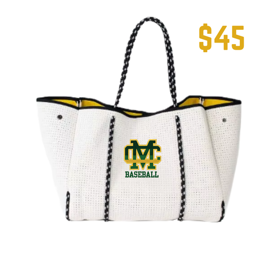 Neoprene Beach Tote - Costa Baseball