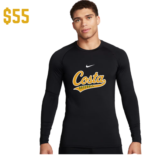 Nike Compression Shirt - Costa Baseball