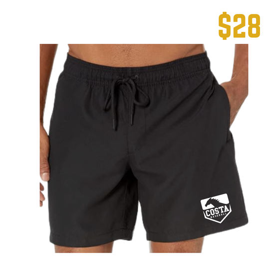 Mens Swim Trunks - Costa Baseball