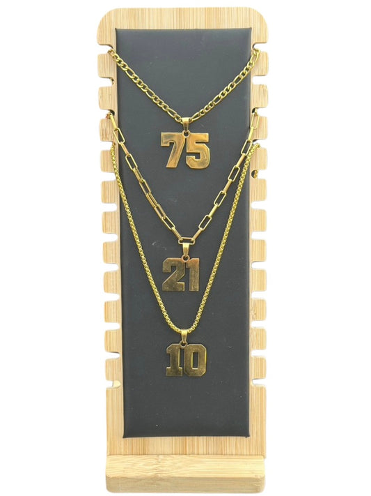 Player Number Necklace