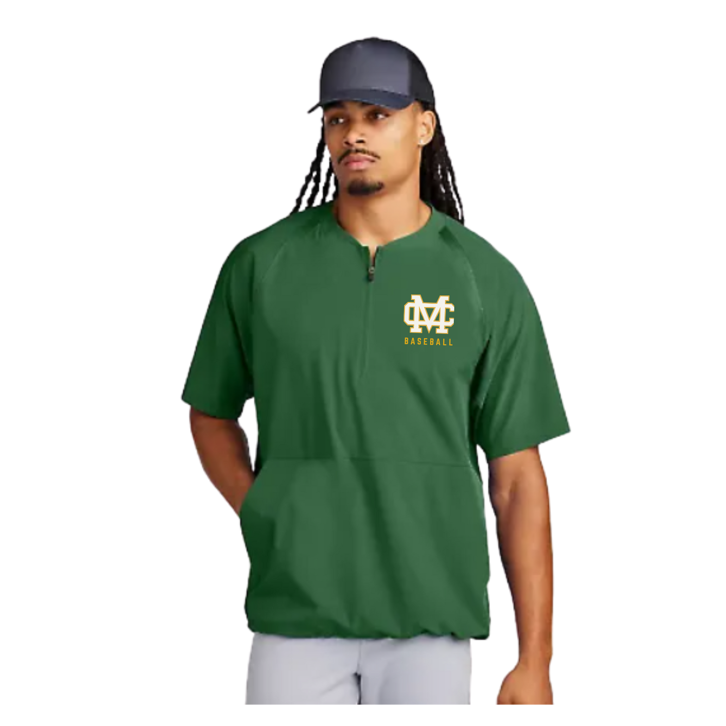 Forest Green Cage Jacket - Costa Baseball