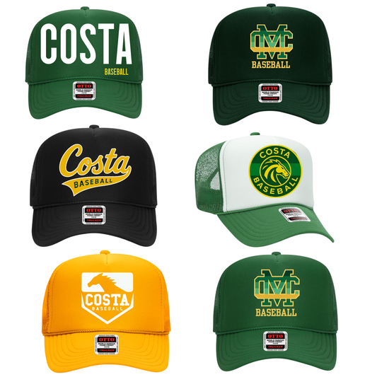 Trucker Hat - Costa Baseball (Variety of Styles)