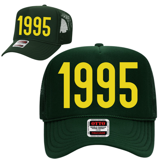 Costa 1995 Reunion Trucker Hat - Forest Green
