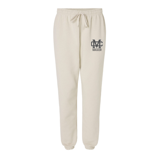 Women Beige Sweatpants - Costa Soccer