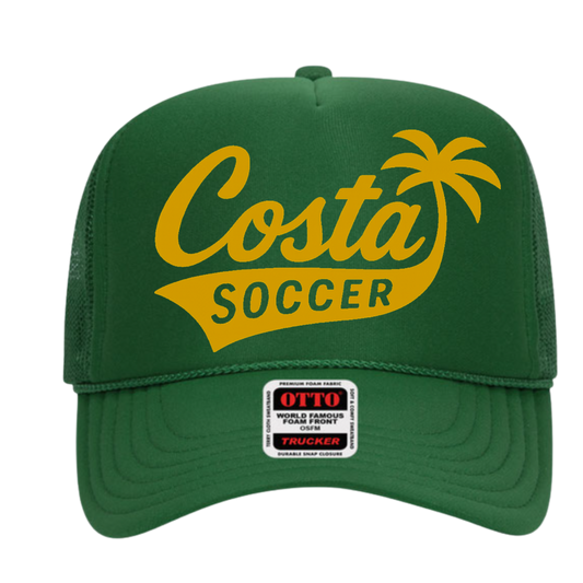 Kelly Green Trucker Hat - Costa Soccer