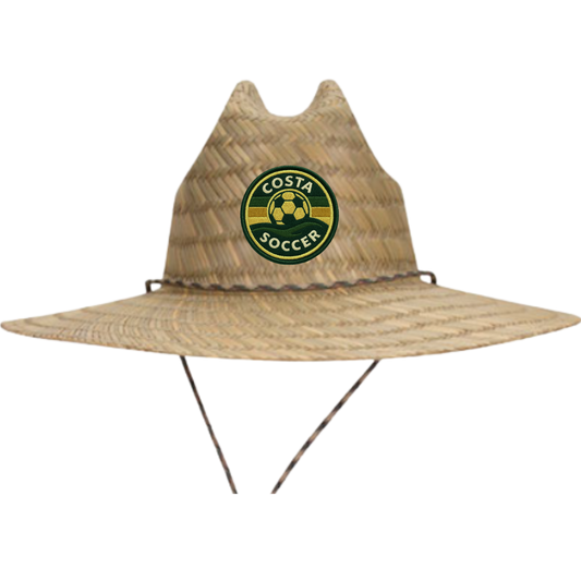 Lifeguard Hat with Embroidered Patch - Costa Soccer