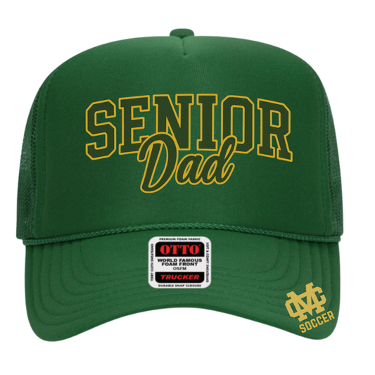 Kelly Green Senior Dad Trucker Hat - Costa Soccer
