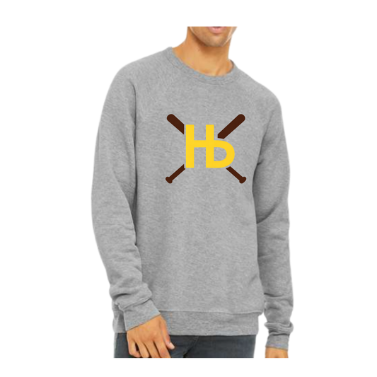 HBLL - Gray Crewneck Sweatshirt (Unisex)