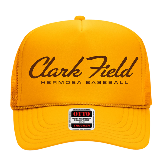 HBLL - Gold Clark Field Trucker Hat