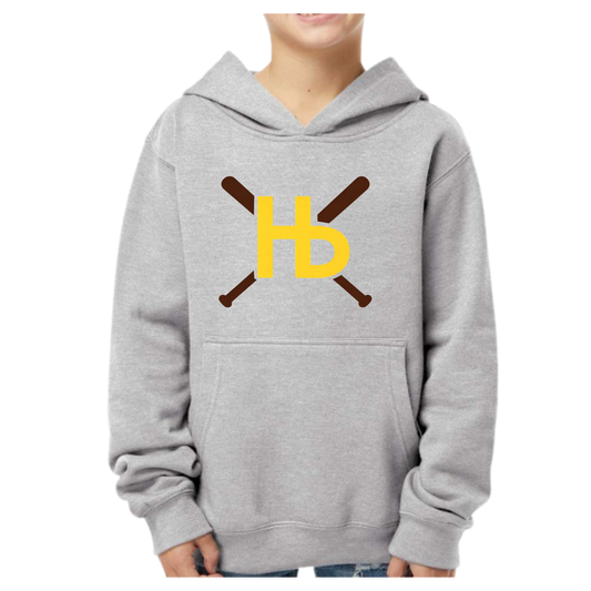 HBLL Youth Unisex Hoodie (Gray)