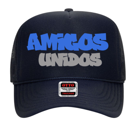 Amigos Unidos Trucker Hat Black (To be delivered by Sandy Quigley)