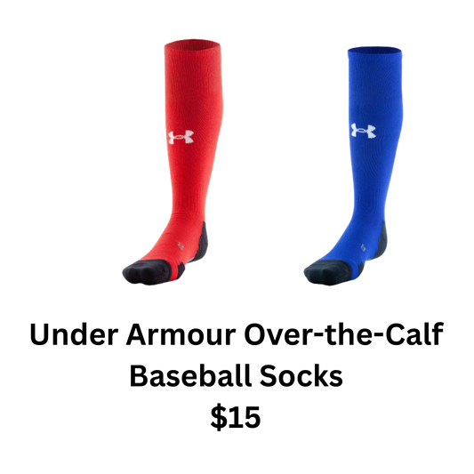 INF Under Armour Over-the-Calf Baseball Socks