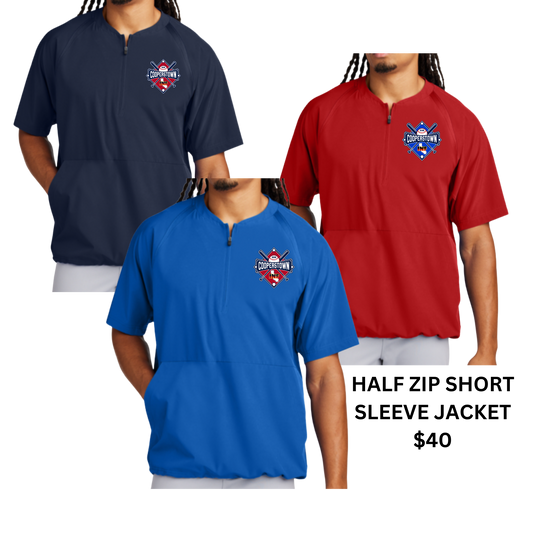 INF Half Zip Short Sleeve Jacket