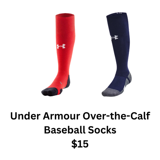 INF Under Armour Over-the-Calf Baseball Socks