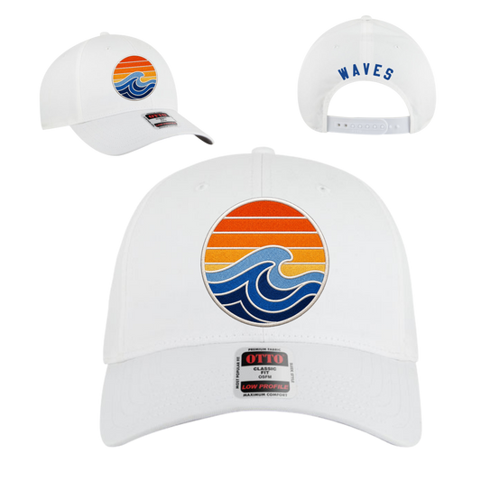 MBMS Embroidered Baseball Cap (White)