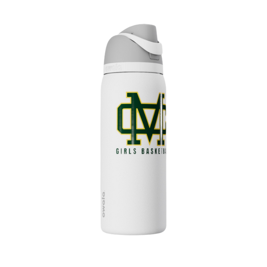 MCGB Owala FreeSip 24 oz. Stainless Steele Water Bottle (Cloud White)