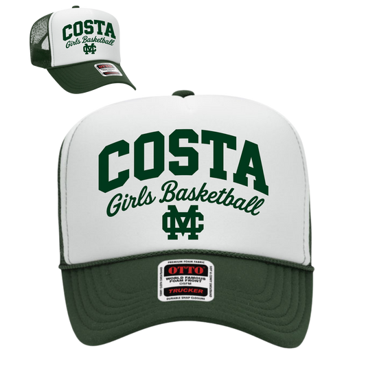 MCGB TRUCKER HAT (DARK GREEN/WHITE)