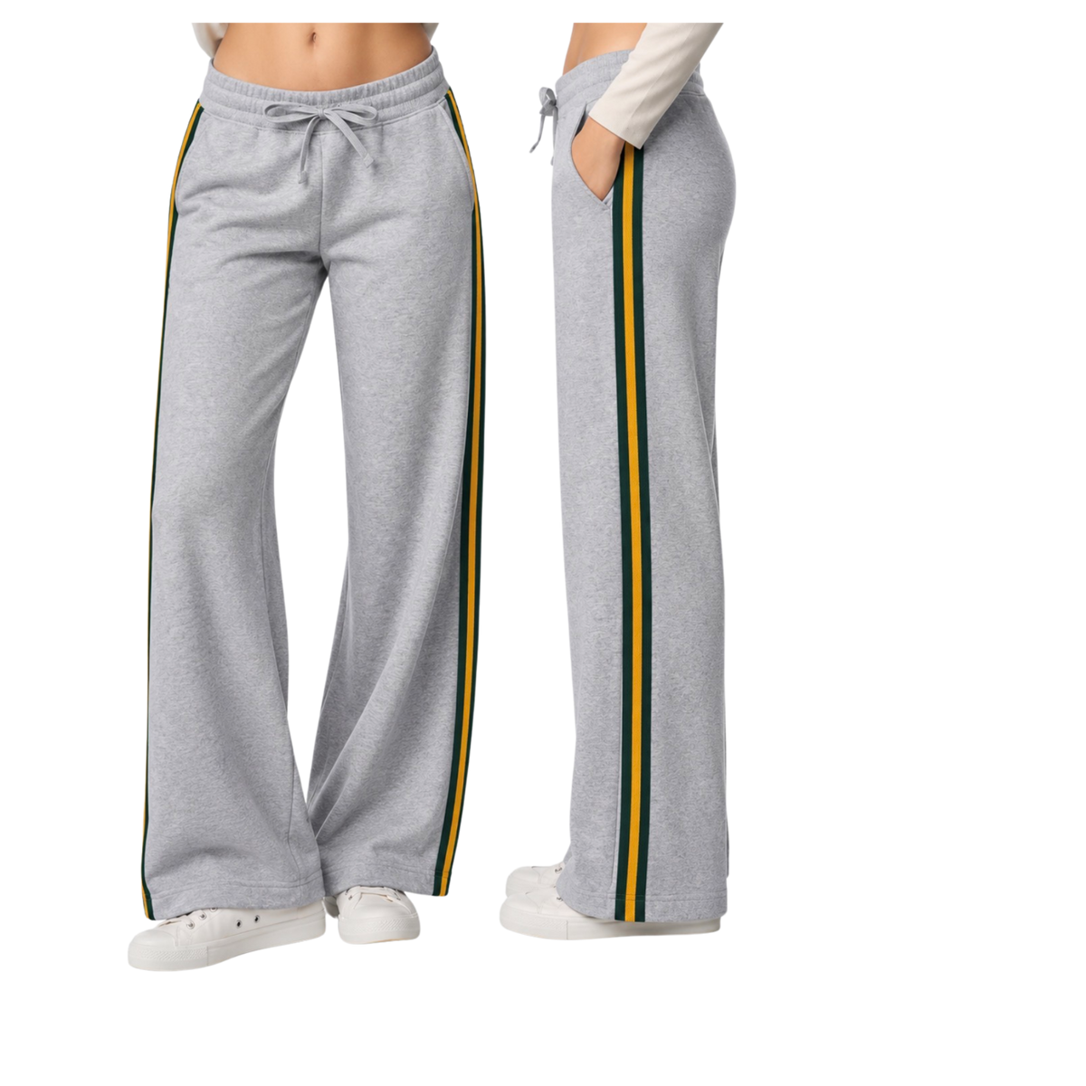 MCGB - WOMENS FLEECE TRACK PANTS (ATHLETIC GRAY)