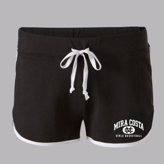 MCGB Women's Track Shorts (Black)